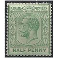 Bahamas 1924 SG115 1/2d Green Mounted Mint ...