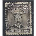 S Rhodesia 1924 SG4 2d Black & Purple-Grey Fine...