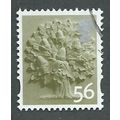ENGLAND 56P 'OAK TREE' (EN14) FINE USED (EBID38...