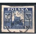 Poland 1946 - SG570 (imperf) - 10zl blue - Cast...