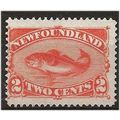 Newfoundland 1887 SG51 2c Orange-Vermilion Moun...