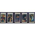 Cook Islands Stamps Scott #412 To 416, Mint Nev...