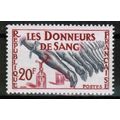 1959 France - Scott 931 Mint NH - Blood Donors ...