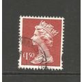 Great Britain 1999 £1.50 Machin, used. SG Y1800