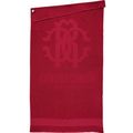 ROBERTO CAVALLI Red Logo Beach Towel - NEW (RAR...