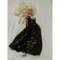 Barbie like doll with elegant pretty dress