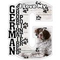 I Love My German Shorthaired Pointer Fridge Magnet
