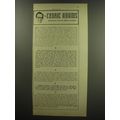1949 Minneapolis Star and Tribune Ad - Cedric A...