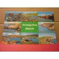 multiview, SHETLAND, SCOTLAND used postcard 198...