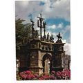 Pleyben Calvaire 1555 France postcard used VGC