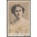 Actress Sybil Carlisle, 1904 - Tuck's RP Postcard