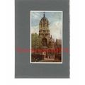 Tom Tower, Christ Church, Oxford, Book Illustra...