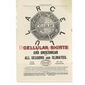 Aertex Cellular Shirts and Underwear, Advert, B...