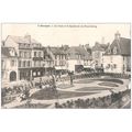 18 - Bourges - la poste et le square de la plac...