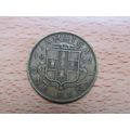 Jamaica 1942 1d Penny Coin