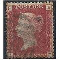1858 SG43 1d Red Plate 93 Good/Fine Used Check ...