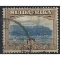 South Africa 1927 SG39 10/- Bright Blue & Brown...