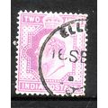 INDIA 1902 SG 125 2a MAUVE FINE USED#7