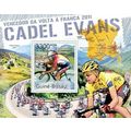 GUINE BISSAU 2011 SHEET MNH CADEL EVANS TOUR DE...