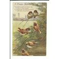TUCK OILETTE "Nightingale" Postcard (1752 B)
