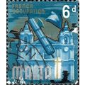 MALTA, French occupation, blue 1965, 6d