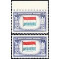 912b, Reverse Printing of Flag Colors VF NH Wit...