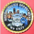 Boston Police, K-9 Unit. Challenge Coin. 1.75"....