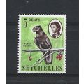 Seychelles.SG196 5c Black Parrot.Mounted Mint.S...