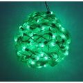 10'' Green Spun Tube Light Ball 1 Lights