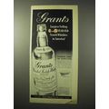 1950 Grant's Scotch Ad - Largest-Selling in Ame...