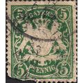 GERMANY, BAVARIA, Lions Rampant Emblem, green 1...