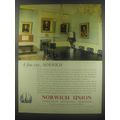 1954 Norwich Union Insurance Ad - A fine city, Norwich
