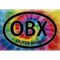 Outer Banks North Carolina Tie Dye Fridge Magnet