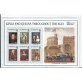 st.helena stamps miniature sheet 2000 kings and...