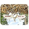 Jackson Hole Wyoming Antler's Fridge Magnet
