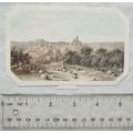 Vintage: coloured engraving - Bethany