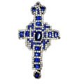 Cross Jewelled Sew On Decoration Trimming Gothi...