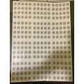 4959, RARE Vintage Rose Press Sheet of Twelve P...