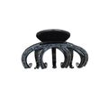 Large octopus hair claw clip with dark blue cry...