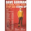 Dave Gorman Comedian Hand Signed Theatre Flyer