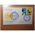 Sénégal FDC 1986 UNICEF Childhood Baby Campagne...