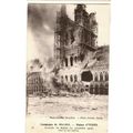 1914-5 POSTCARD Belgium "Ruines d'YPRES Fire of...