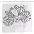 Bicycle Die Set. App 8x5.5cm. Die Cutting Cardm...