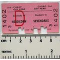 1981 British Railways Board ticket 2nd Cheap Of...