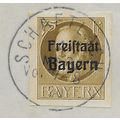 GER (BAVARIA) 1919 75pf KING LUDWIG III' (FREIS...