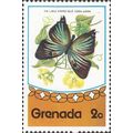 GRENADA, BUTTERFLY, large stripe blue, Atlides ...