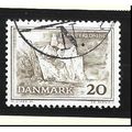 Denmark Stamp Scott #405, Used