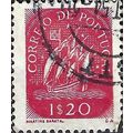 PORTUGAL, SHIP, 15th C Caravel, red 1949, 1.20e...