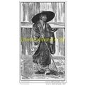 JAPANESE BONZE, FROM PICTURESQUE JAPAN, 1910 MO...