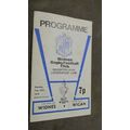 1976 Rugby Football League programme - Widnes v...